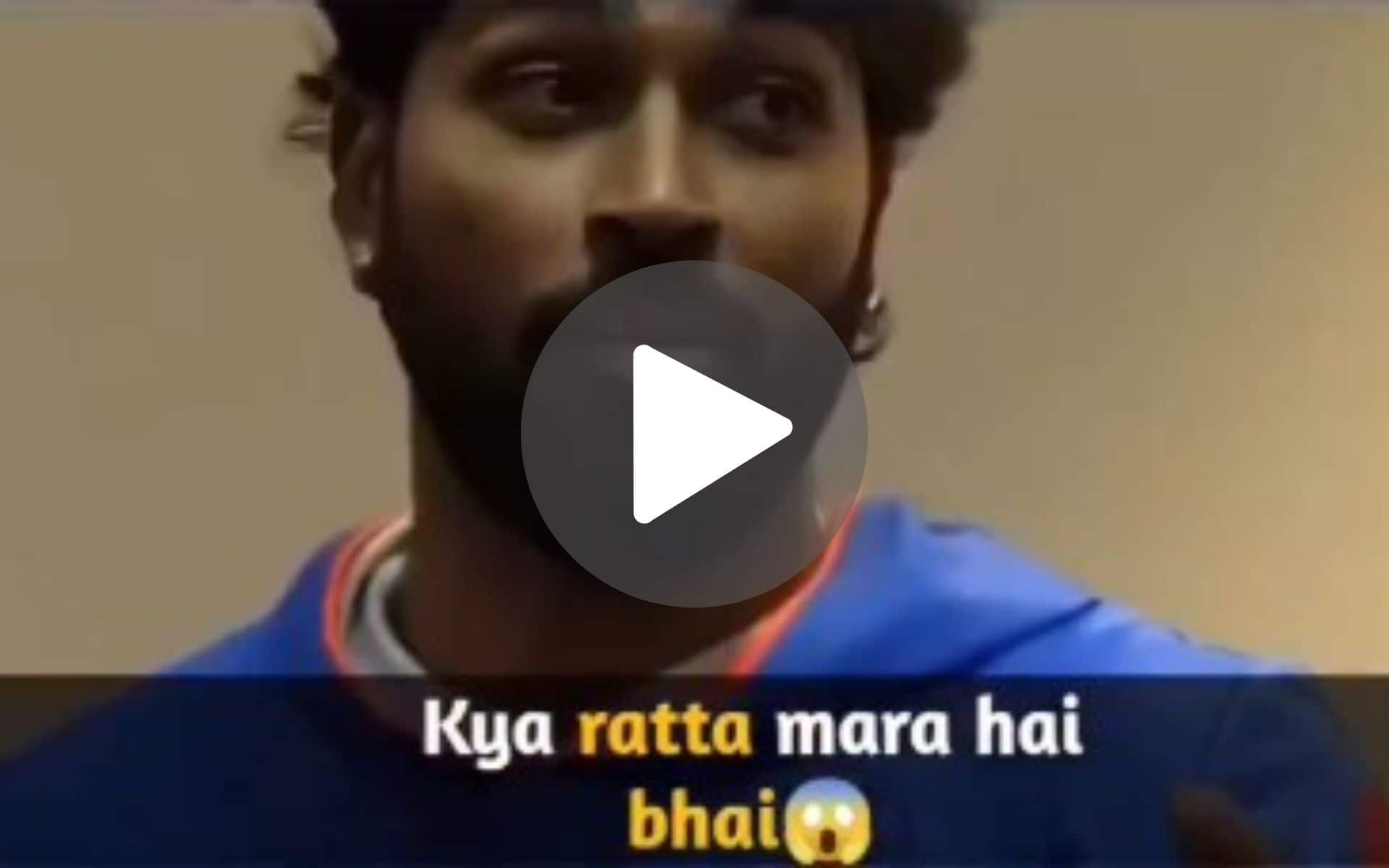 [Watch] Hardik Pandya Copies Movie Dialogue To Motivate MI In IPL 2024